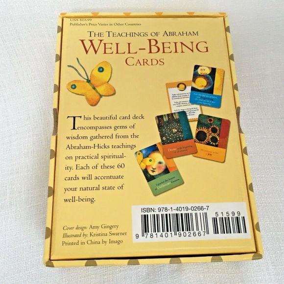 The Teachings of Abraham Well-Being Cards - Picture 4 of 4